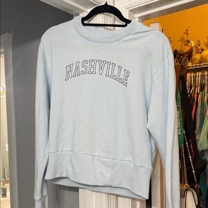 MV Sport Light Blue Nashville Sweatshirt